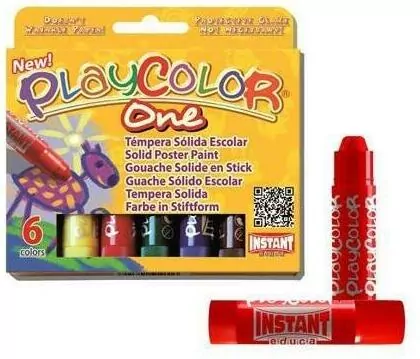 Farby w sztyfcie. 6 kolorów - tantis.pl