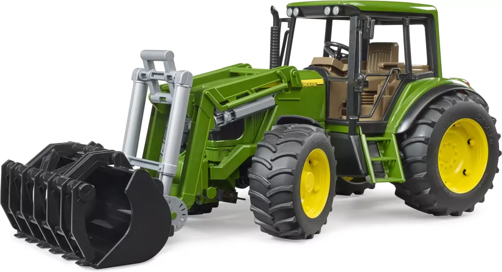 Traktor z ładowarką. John Deere - tantis.pl