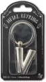 Silver Letter Keyring - brelok do kluczy litera V - tantis.pl
