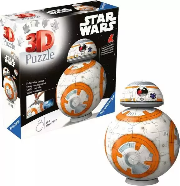 Puzzle 3D Star Wars BB-8 - tantis.pl