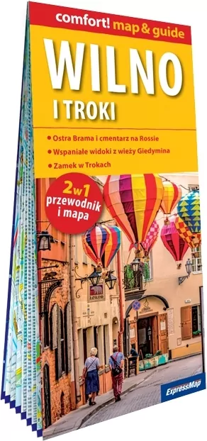 Wilno i Troki. Comfort! map&guide - tantis.pl