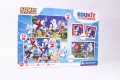 Puzzle 48 + 36 + Memo + 6 klocków Edukit Sonic - tantis.pl