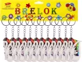 BRELOK CEKIN BUT 7CM MIX KOL OPPBH - tantis.pl