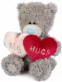 Miś - Big Hugs z pluszowymi serduszkami 11cm - tantis.pl