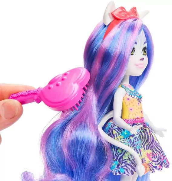 Enchantimals. Lalka Deluxe. Zebra - tantis.pl