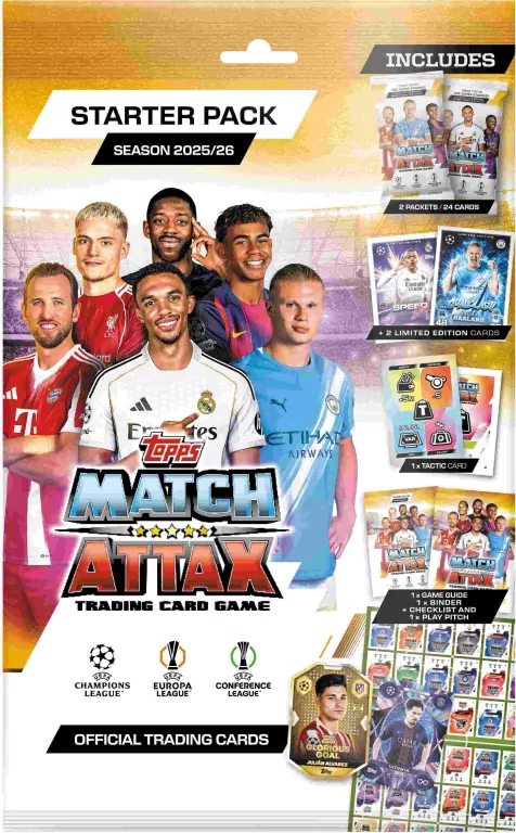 Match Attax 2025/26 Starter pack - tantis.pl