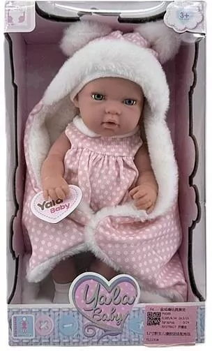 Lalka bobas z kocykiem 30cm - tantis.pl