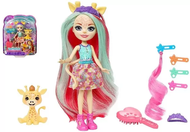 Lalka Deluxe Żyrafa. Enchantimals - tantis.pl