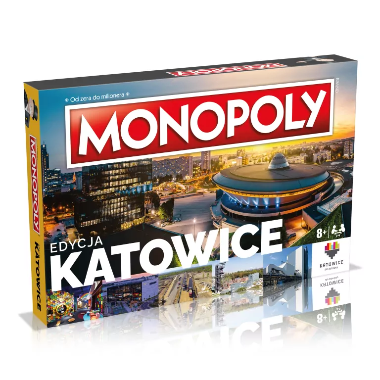 Monopoly Katowice. Gra strategiczna - tantis.pl