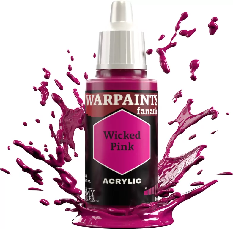 The Army Painter: Warpaints - Fanatic - Wicked Pink - tantis.pl