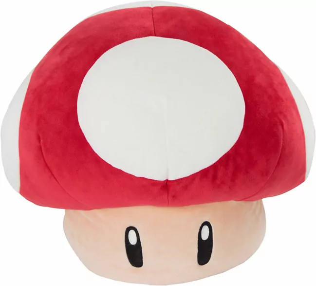 Mocchi plusz Red Mushroom Super Mario TOMY - tantis.pl