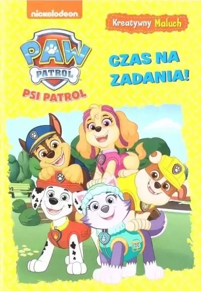 Psi Patrol. Czas na zadania! Kreatywny maluch. Cz.6 - tantis.pl