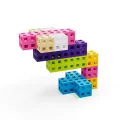 Klocki Meli Cube Pink 100 elementów - tantis.pl