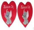 Serce Kocham Cię - Słonik 15cm MIX - tantis.pl