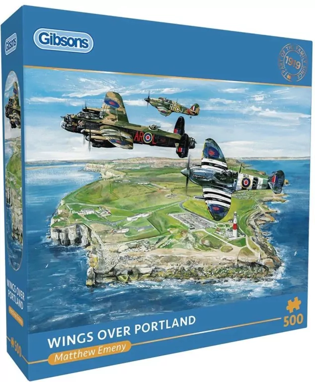 Puzzle 500 Skrzydła nad Portland, Anglia - tantis.pl