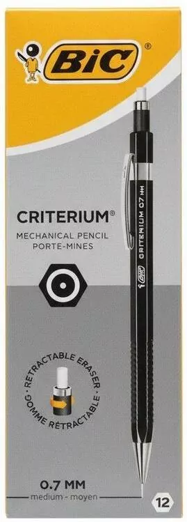 Ołówek automatyczny Criterium HB 0,7mm (12szt) BIC - tantis.pl