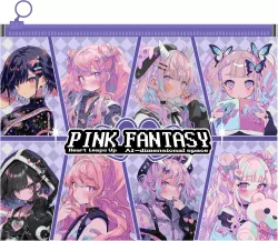Teczka z suwakiem A4 Manga Pink Fantasy mix M&G