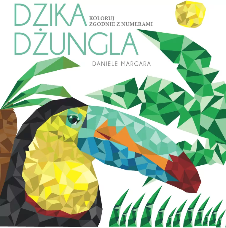 Dzika dżungla. Koloruj zgodnie z numerami - tantis.pl