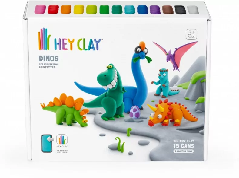 Hey Clay. Zestaw Dinozaury - tantis.pl