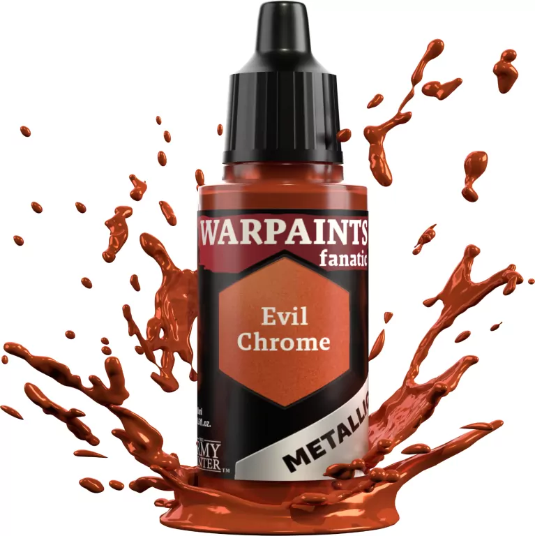 The Army Painter: Warpaints - Fanatic - Metallic - Evil Chrome - tantis.pl