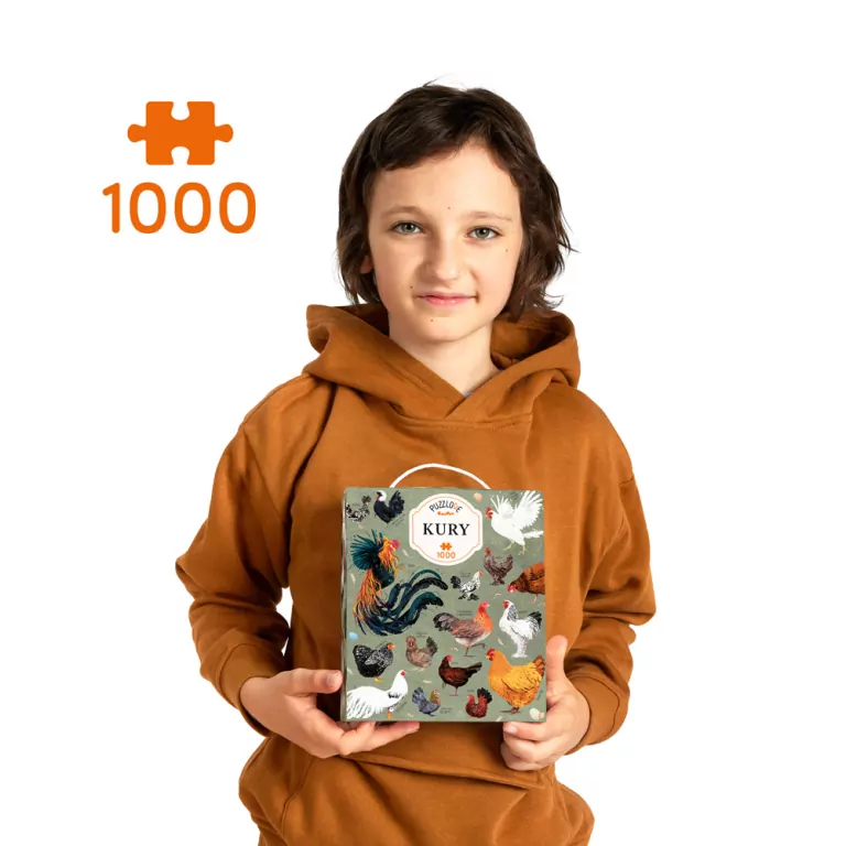 CzuCzu. Puzzle 1000. Puzzlove Kury - tantis.pl