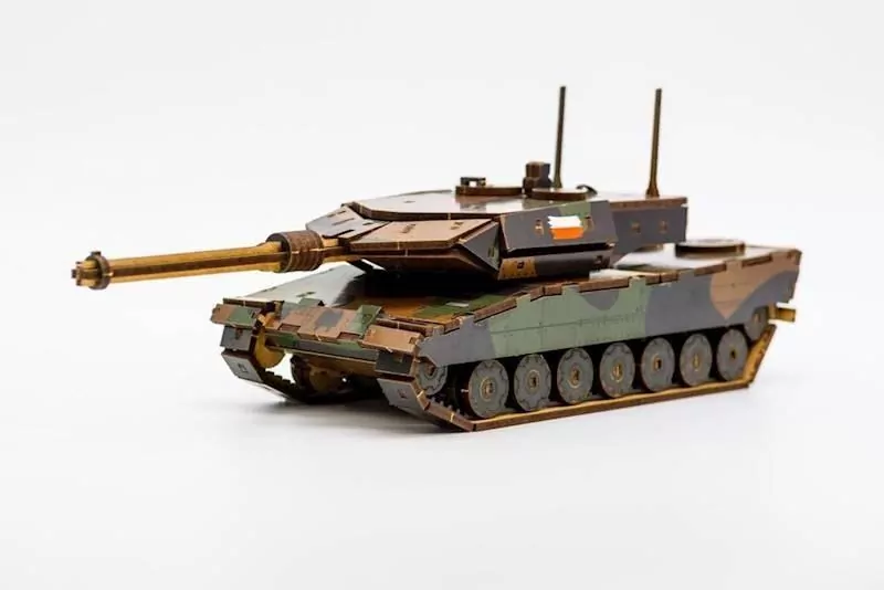 Puzzle drewniane. Leopard - tantis.pl