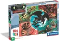 Puzzle 104 Super Color How to Train Your Dragon - tantis.pl