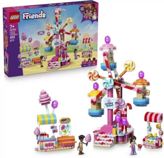 LEGO® Cukierkowo-babeczkowy diabelski młyn 42700 - tantis.pl