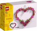 LEGO® Icons. Ozdoba w kształcie serca 40638 - tantis.pl