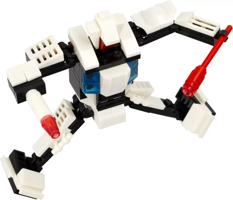 Klocki konstrukcyjne. Robot, 115 elementów - tantis.pl