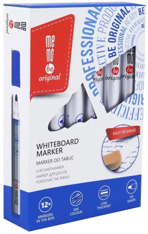 Markery suchościeralne niebieski  MemoBe - tantis.pl