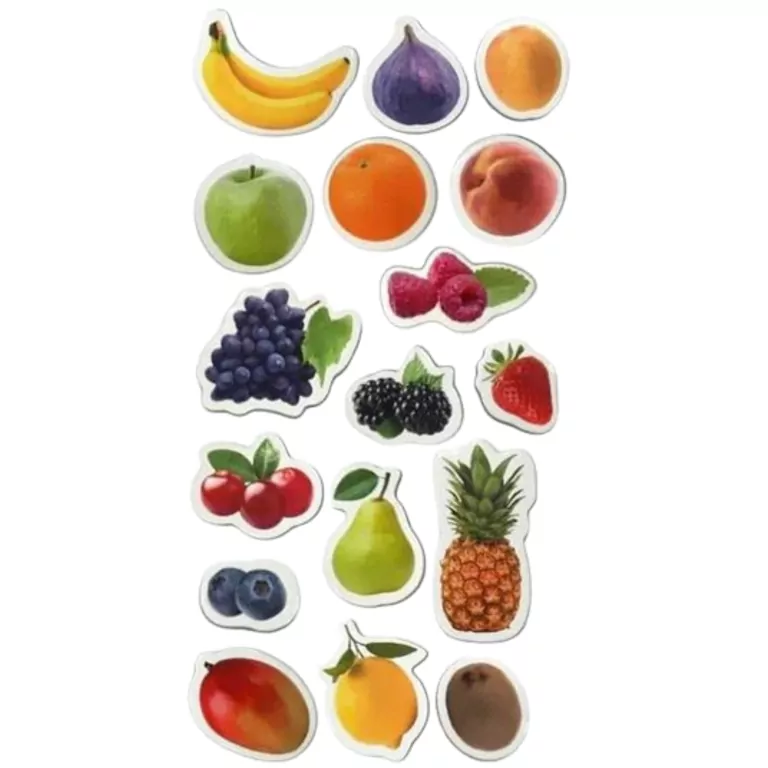 Owoce. Zestaw magnesów - tantis.pl