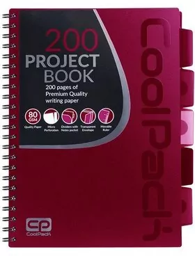 Coolpack. Kołobrulion A4, czerwony - tantis.pl