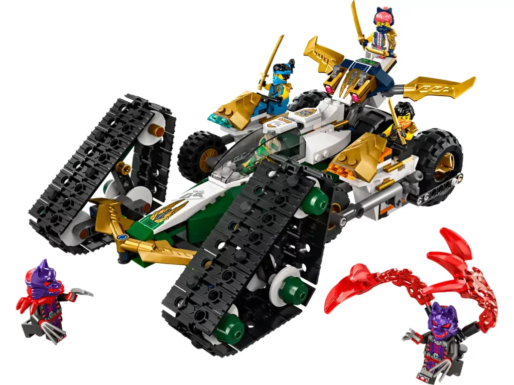 LEGO® NINJAGO. Wielofunkcyjny pojazd Ninja. 71820 - tantis.pl