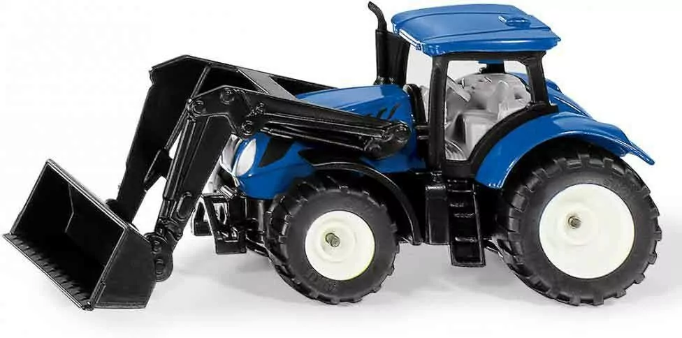 Siku. New Holland Traktor z podnośnikiem - tantis.pl