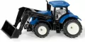 Siku. New Holland Traktor z podnośnikiem - tantis.pl