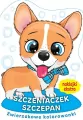 Zwierzakowe kolorowanki. Szczeniak Szczepan - tantis.pl
