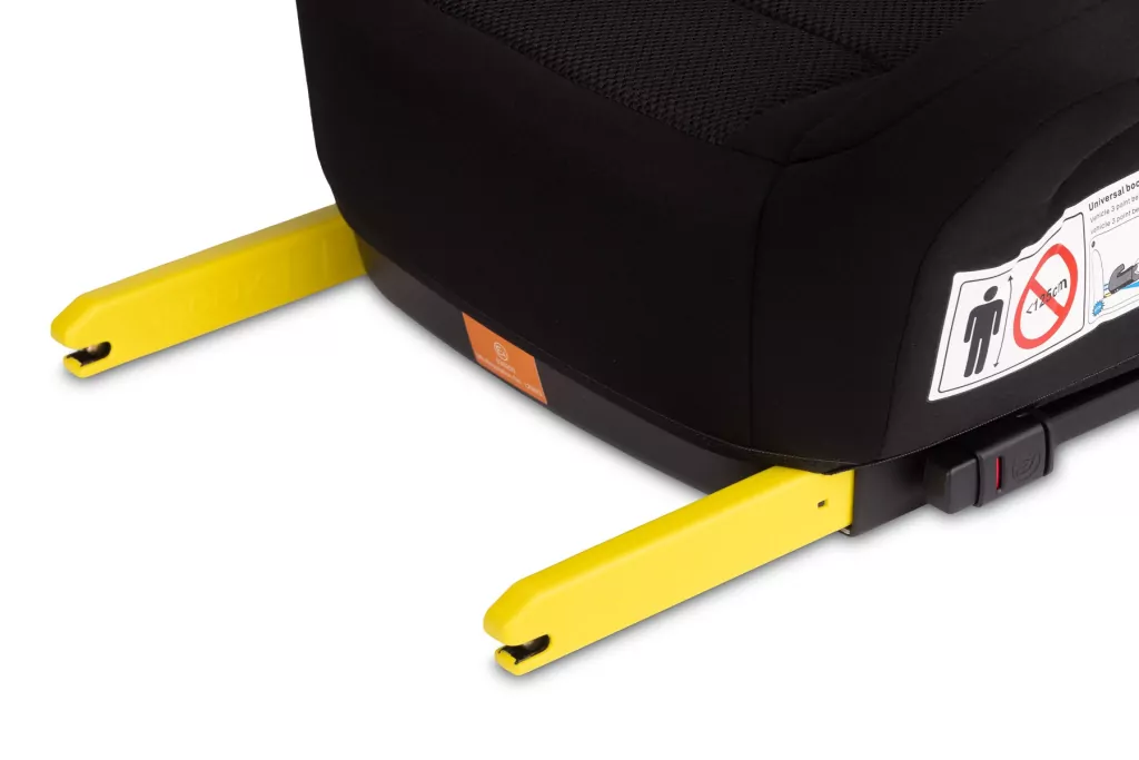 Caretero Fotelik Jaguar I-Size czarny (125-150cm) - tantis.pl