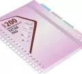 Kołozeszyt B5 PP 200k.kratka Ombre Pastel Line 1szt.mix - tantis.pl