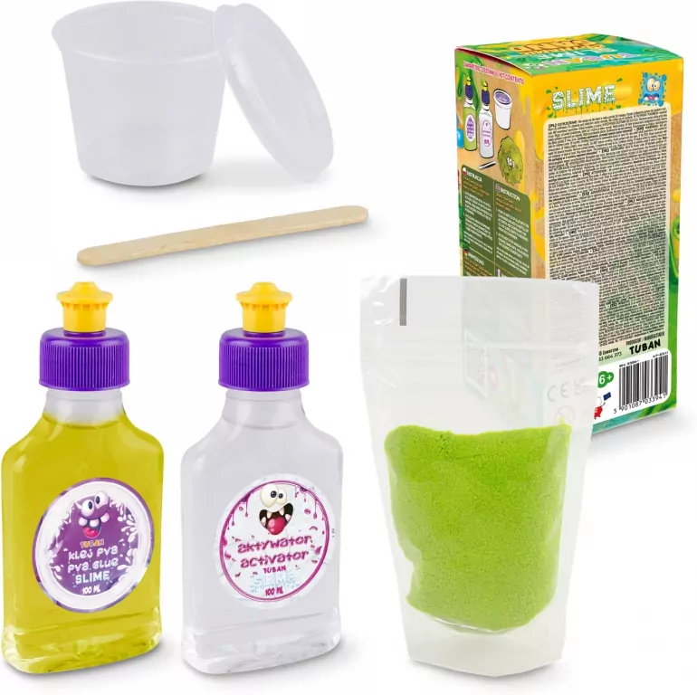 Tuban. Zestaw Slime&Dynamic Sand - tantis.pl
