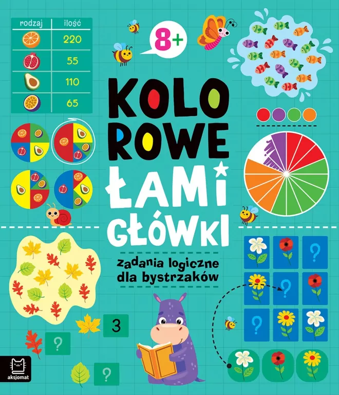 Kolorowe łamigłówki. Zadania logiczne dla... - tantis.pl
