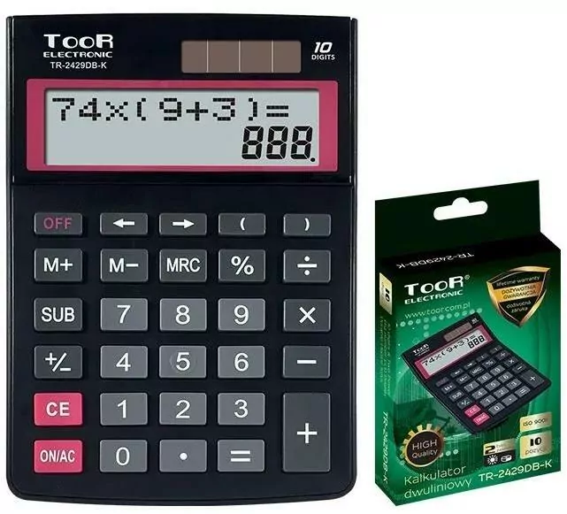 Kalkulator biurowy. TR-2429DB - tantis.pl
