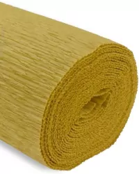 Krepina 50x250cm 180g musztardowa