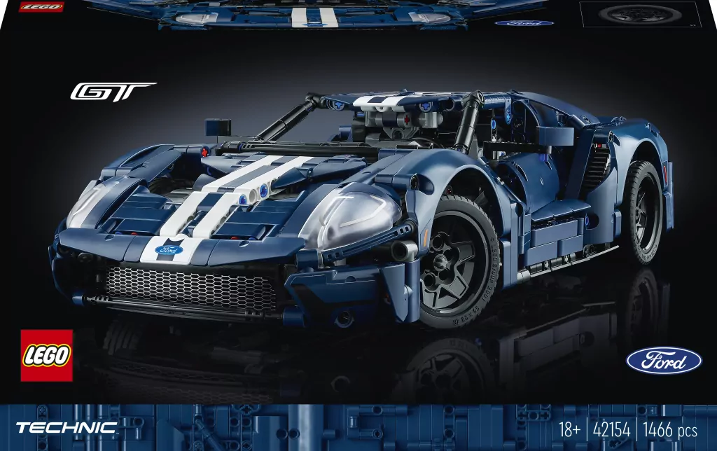 LEGO® Technic. Ford GT, wersja z 2022 roku. 42154 - tantis.pl