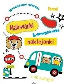 Malowanki naklejanki - tantis.pl