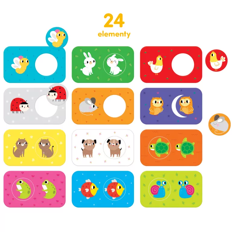 CzuCzu. Puzzle z dziurką. Przyjaciele - tantis.pl