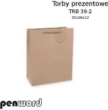 Torebka prezentowa craft 32x26x12cm - tantis.pl