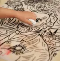 Mata transparentna Picasso Funny Mat STRIGO - tantis.pl