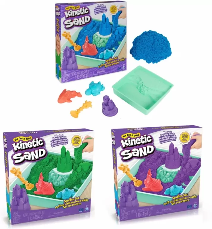 Kinetic Sand. Zestaw piaskownica - tantis.pl