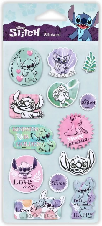 Naklejki pop up Disney Fashion Stitch wzór 4 - tantis.pl